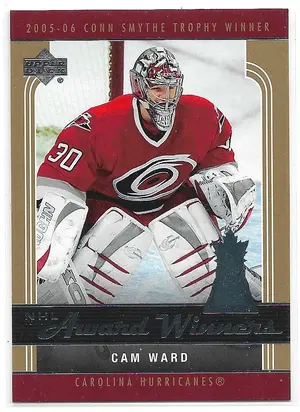 2006-07 Upper Deck NHL Award Winners #AW7 Cam Ward