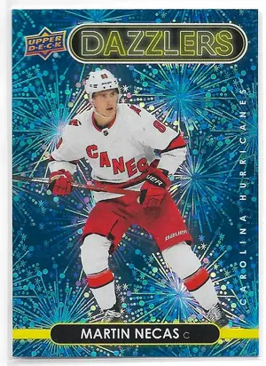 2021-22 Upper Deck Dazzlers Blue #DZ-58 Martin Necas
