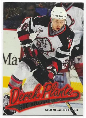 1996-97 Ultra Gold Medallion #G-19 Derek Plante