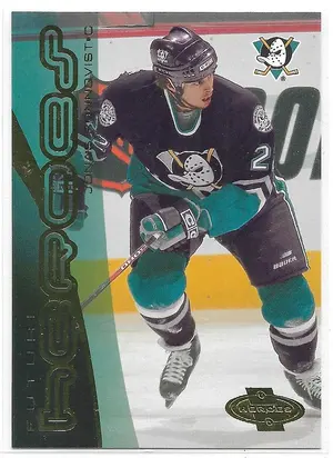 2000-01 UD Heroes #159 Jonas Ronnqvist RC