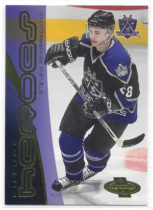 2000-01 UD Heroes #165 Steven Reinprecht RC