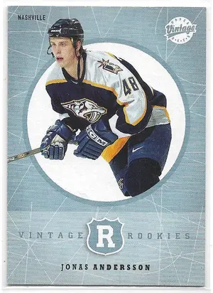 2002-03 UD Vintage #338 Jonas Andersson