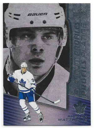 2017-18 Tim Hortons Platinum Profiles #PP-7 Auston Matthews