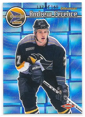 1999-00 Prism Holographic Mirror #113 Andrew Ference (137/160)