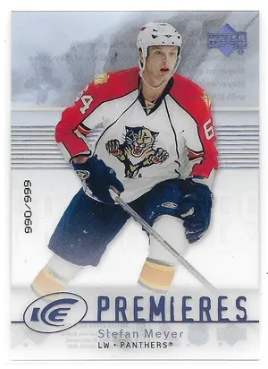 2007-08 Ice #164 Stefan Meyer RC (990/999)