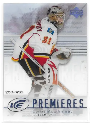 2007-08 Ice #202 Curtis McElhinney RC (253/499)