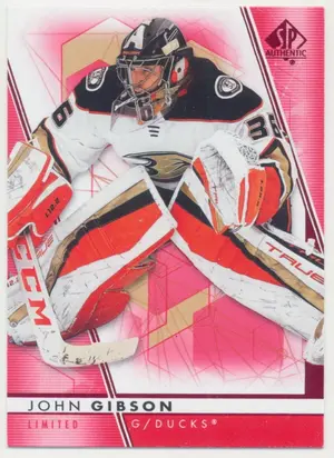 2022-23 SP AUTHENTIC - JOHN GIBSON #35 LIMITED RED