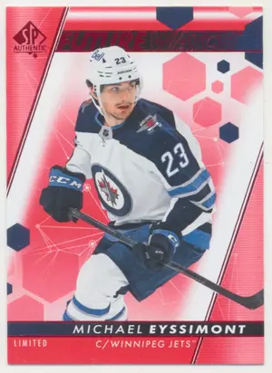 2022-23 SP AUTHENTIC - MICHAEL EYSSIMONT #138 FUTURE WATCH LIMITED RED