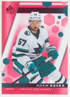 2022-23 SP AUTHENTIC - ADAM RASKA #175 FUTURE WATCH LIMITED RED
