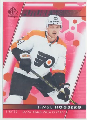 2022-23 SP AUTHENTIC - LINUS HOGBERG #185 FUTURE WATCH LIMITED RED