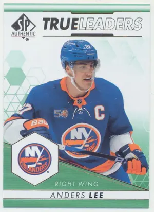 2022-23 SP AUTHENTIC - ANDERS LEE #TL-24 TRUE LEADERS GREEN