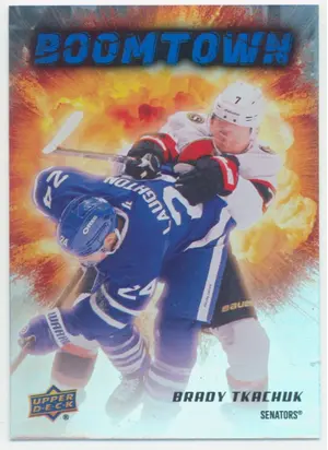 2025-26 UPPER DECK - BRADY TKACHUK #BT-10 BOOMTOWN