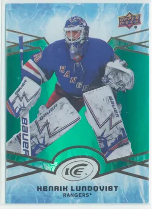 2018-19 UPPER DECK ICE - HENRIK LUNDQVIST #19 GREEN