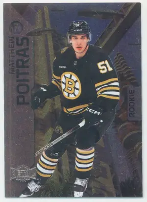 2023-24 SKYBOX METAL UNIVERSE - MATTHEW POITRAS #171 ROOKIE