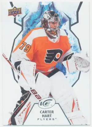 2021-22 UPPER DECK ICE - CARTER HART #21