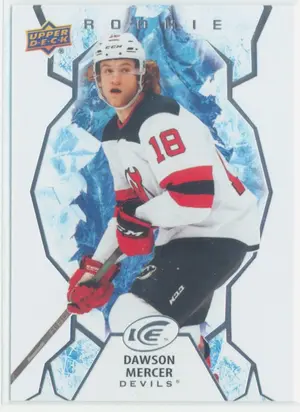 2021-22 UPPER DECK ICE - DAWSON MERCER #130 ROOKIE
