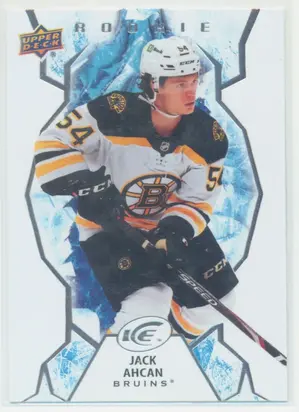 2021-22 UPPER DECK ICE - JACK AHCAN #136 ROOKIE
