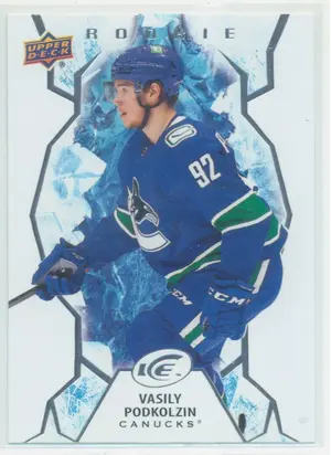 2021-22 UPPER DECK ICE - VASILY PODKOLZIN #145 ROOKIE