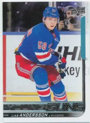 2018-19 UPPER DECK - LIAS ANDERSSON #497 YOUNG GUNS