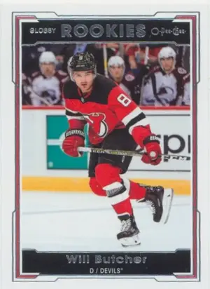 2017-18 UPPER DECK - WILL BUTCHER #R-6 O-PEE-CHEE GLOSSY ROOKIES