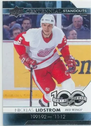 2017-18 UPPER DECK - NICKLAS LIDSTROM #CS-5 CENTENNIAL STANDOUTS