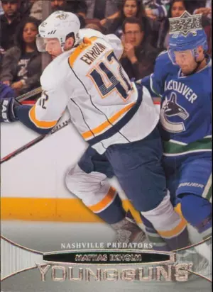 2011-12 UPPER DECK - MATTIAS EKHOLM #480 YOUNG GUNS