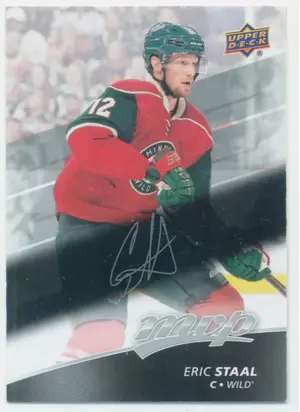 2017-18 UPPER DECK MVP - ERIC STAAL #221 SILVER SCRIPT