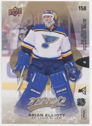 2016-17 UPPER DECK MVP - BRIAN ELLIOTT #158 PUZZLE