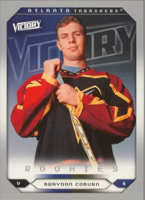 2005-06 VICTORY - BRAYDON COBURN #298 ROOKIES