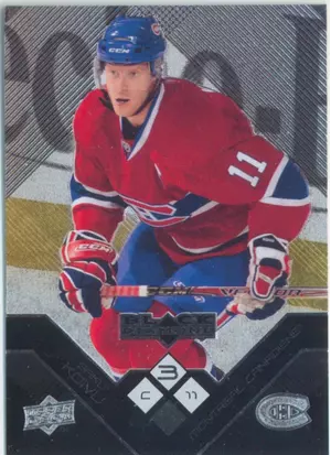 2008-09 BLACK DIAMOND - SAKU KOIVU #142 TRIPLE DIAMOND