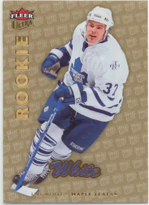 2006-07 FLEER ULTRA - IAN WHITE #228 ROOKIE GOLD MEDALLION