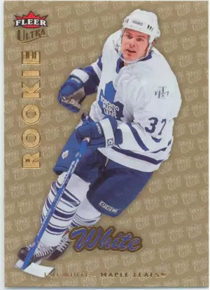 2006-07 FLEER ULTRA - IAN WHITE #228 ROOKIE GOLD MEDALLION