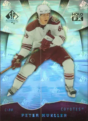 2008-09 SP AUTHENTIC - PETER MUELLER #FX72 HOLO FX