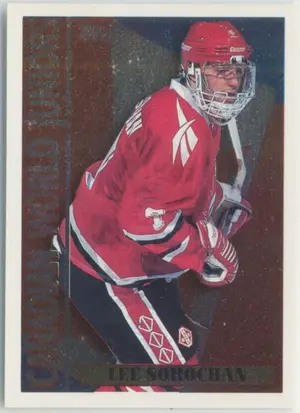 1994-95 TOPPS - LEE SOROCHAN #9CJ CANADIAN WORLD JUNIORS