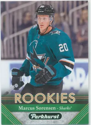 2017-18 PARKHURST - MARCUS SORENSEN #278 ROOKIE