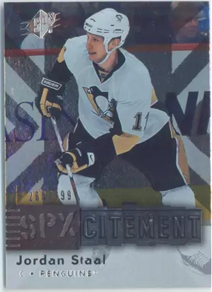 2009-10 SPX - JORDAN STAAL #X43 SPXCITEMENT 266/999