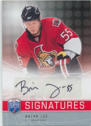 2008-09 BE A PLAYER - BRIAN LEE #S-BL SIGNATURES
