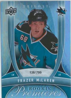 2009-10 TRILOGY - FRAZER McLAREN #134 ROOKIE 138/799
