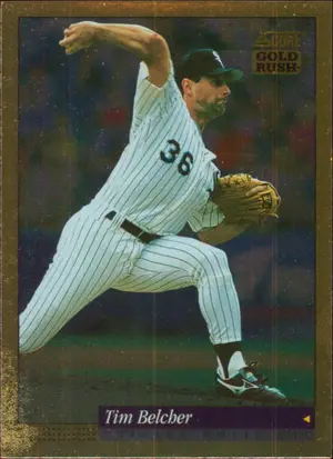 1994 Score - Tim Belcher #470 Gold Rush Parallel