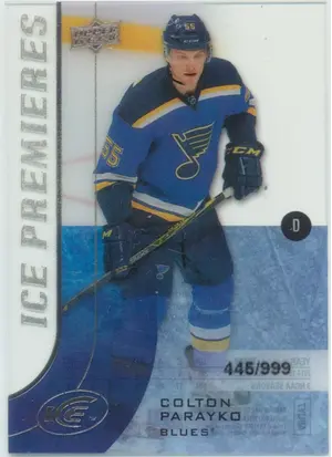 2015-16 ICE - COLTON PARAYKO #168 PREMIERES 445/999