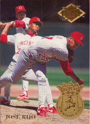 1994 Fleer Ultra - Jose Rijo #4 Strikeout Kings