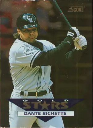1994 Score - Dante Bichette #22 Gold Stars⚠️