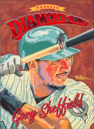 1994 Donruss - Gary Sheffield #DK-25 Diamond Kings