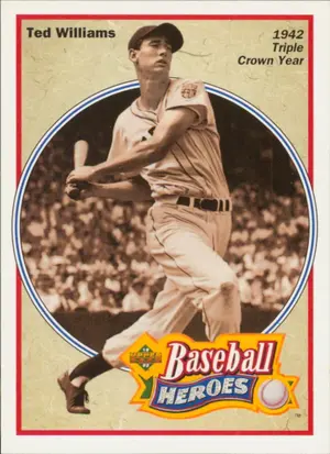 1992 Upper Deck - Ted Williams #30 Baseball Heroes