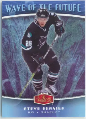 2006-07 FLAIR SHOWCASE - STEVE BERNIER #WF37 WAVE OF THE FUTURE