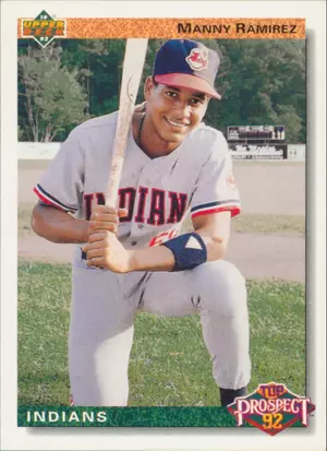 1992 Upper Deck - Manny Ramirez #63 Top Prospect