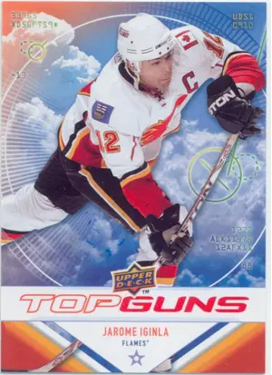 2009-10 UPPER DECK - JAROME IGINLA #TG5 TOP GUNS