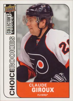 2008-09 COLLECTOR'S CHOICE - CLAUDE GIROUX #217 ROOKIES