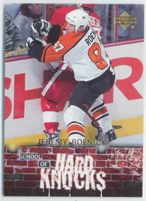 2005-06 UPPER DECK - JEREMY ROENICK #HK4 SCHOOL OF HARD KNOCKS