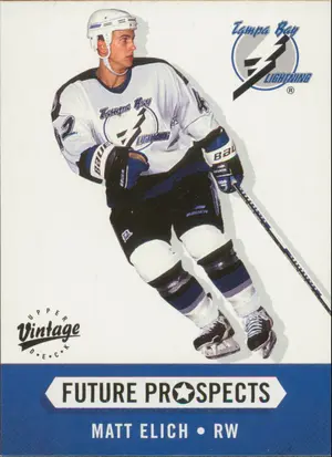 2000-01 VINTAGE - MATT ELICH #392 FUTURE PROSPECTS